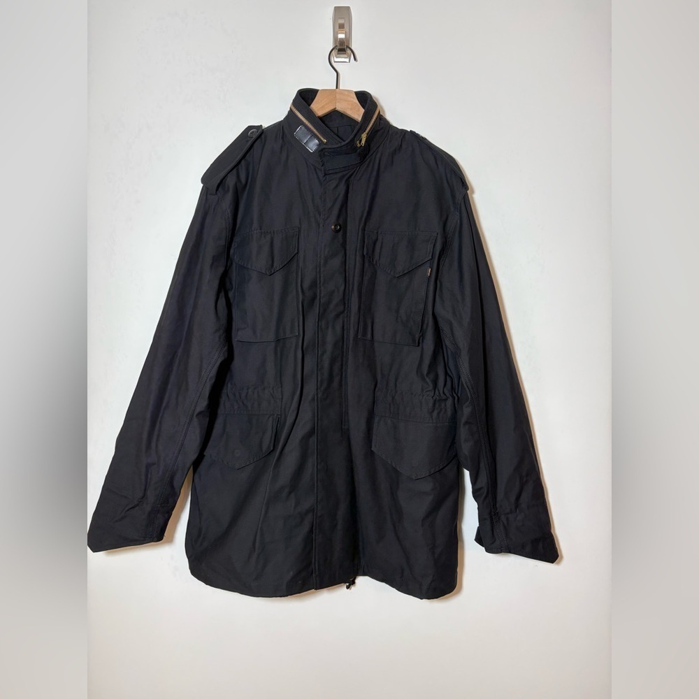 Alpha Industries Mods Coat M-65 Mens Military Jacket Black 8415-01-099-7838 - Picture 6 of 16